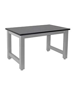 Harding Series Workbench with 1" Thick Phenolic Resin Top and Square Cut Edge