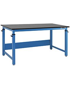 Cleveland Series Workbench with 3/4" Thick Phenolic Resin Top And Square Cut Edge