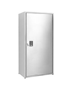 Stainless Steel Heavy Duty Door Cabinet, 61" H x 30" W x 21" D
