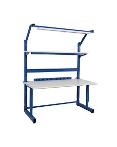 Dewey Series Complete Workbench Set with Formica™ Laminate - Round Front Edge. 