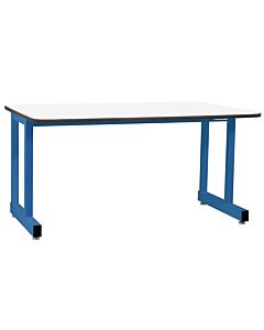 Dewey Series Workbench with Formica™ Laminate - T-Mold Bumper Edge