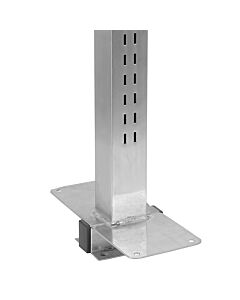 Stainless Steel Uprights - Double Sided Slots, Set of Two
