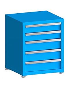 130# Capacity Drawer Cabinet, 4",4",5",5",5" drawers, 27" H x 22" W x 21" D