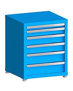 130# Capacity Drawer Cabinet, 2",3",4",4",5",5" drawers, 27" H x 22" W x 21" D