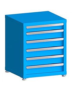 130# Capacity Drawer Cabinet, 3",4",4",4",4",4" drawers, 27" H x 22" W x 21" D