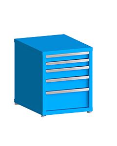 130# Capacity Drawer Cabinet, 5",6",6",6" drawers, 27" H x 22" W x 28" D