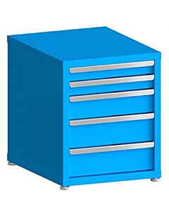  130# Capacity Drawer Cabinet, 3",3",5",6",6" drawers, 27" H x 22" W x 28" D