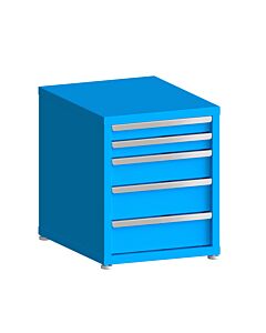200# Capacity Drawer Cabinet, 3",3",5",6",6" drawers, 27" H x 22" W x 28" D