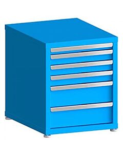 130# Capacity Drawer Cabinet, 2",3",3",3",6",6" drawers, 27" H x 22" W x 28" D