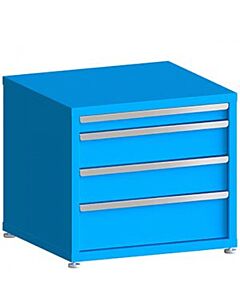 130# Capacity Drawer Cabinet, 3",6",6",8" Drawers, 27" H x 30" W x 28" D