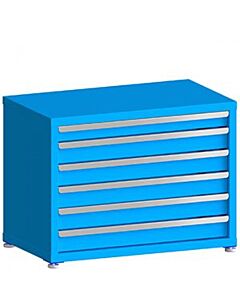 130# Capacity Drawer Cabinet, 3",4",4",4",4",4" drawers, 27" H x 36" W x 21" D