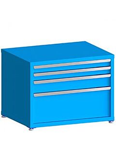 130# Capacity Drawer Cabinet, 3",3",5",12" Drawers, 27" H x 36" W x 28" D