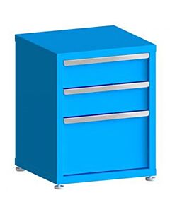 130# Capacity Drawer Cabinet, 6",6",12" drawers, 28" H x 22" W x 21" D