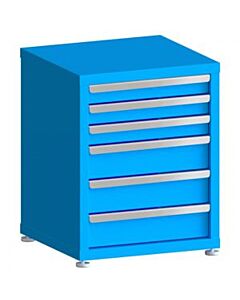 130# Capacity Drawer Cabinet, 3",3",3",5",5",5" drawers, 28" H x 22" W x 21" D