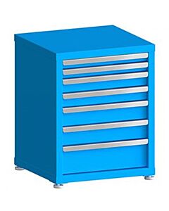 130# Capacity Drawer Cabinet, 2",2",3",3",4",4",6" drawers, 28" H x 22" W x 21" D