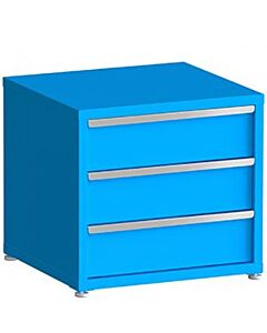 130# Capacity Drawer Cabinet, 8",8",8" drawers, 28" H x 30" W x 28" D