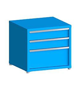 200# Capacity Drawer Cabinet, 6",6",12" drawers, 28" H x 30" W x 28" D
