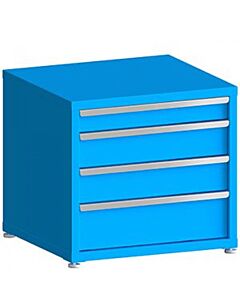 130# Capacity Drawer Cabinet, 4",6",6",8" Drawers, 28" H x 30" W x 28" D