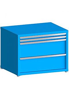 130# Capacity Drawer Cabinet, 2",2",10",10" Drawers, 28" H x 36" W x 21" D