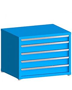 130# Capacity Drawer Cabinet, 4",5",5",5",5" drawers, 28" H x 36" W x 21" D