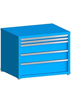 130# Capacity Drawer Cabinet, 2",2",6",6",8" drawers, 28" H x 36" W x 21" D