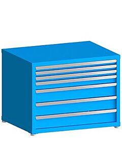 130# Capacity Drawer Cabinet, 2",2",2",3",5",5",5" drawers, 28" H x 36" W x 28" D