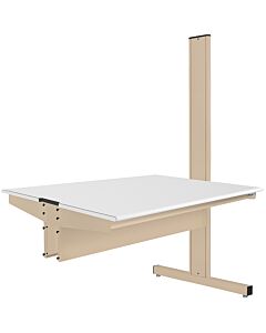 Grant Series Double Sided Add-on Bench with Formicaâ„¢ Laminate Top, 30" D x 48" L x 72" H