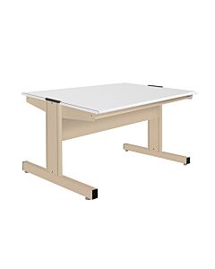 Grant Series Double Sided Starter Bench with LisStatâ„¢ ESD Static Control Laminate Top, 24" D x 60" L x 30" H