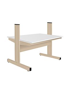 Grant Series Double Sided Starter Bench with Formicaâ„¢ Laminate Top, 30" D x 60" L x 46" H