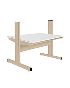Grant Series Double Sided Starter Bench with LisStatâ„¢ ESD Static Control Laminate Top, 36" D x 72" L x 48" H