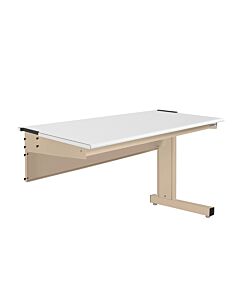 Grant Series Single Sided Add-on Bench with LisStatâ„¢ ESD Static Control Laminate Top, 36" D x 48" L x 30" H