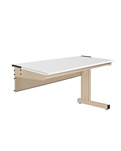 Grant Series Single Sided Add-on Bench with Formica™ Laminate Top, 30" D x 72" L x 30" H