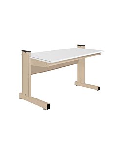 Grant Series Single Sided Starter Bench with LisStatâ„¢ ESD Static Control Laminate Top, 24" D x 60" L x 32" H