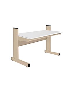 Grant Series Single Sided Starter Bench with LisStatâ„¢ ESD Static Control Laminate Top, 30" D x 72" L x 36" H