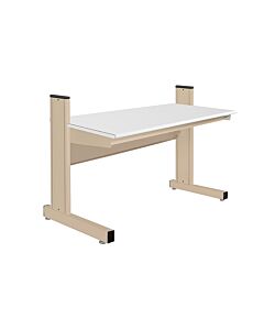Grant Series Single Sided Starter Bench with Formicaâ„¢ Laminate Top, 36" D x 48" L x 36" H