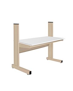 Grant Series Single Sided Starter Bench with LisStatâ„¢ ESD Static Control Laminate Top, 30" D x 72" L x 48" H