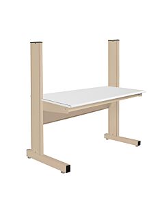 Grant Series Single Sided Starter Bench with LisStatâ„¢ ESD Static Control Laminate Top, 36" D x 60" L x 56" H