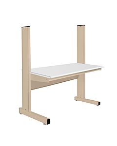 Grant Series Single Sided Starter Bench with LisStatâ„¢ ESD Static Control Laminate Top, 30" D x 60" L x 60" H