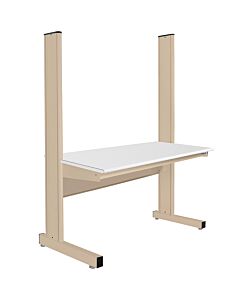 Grant Series Single Sided Starter Bench with LisStatâ„¢ ESD Static Control Laminate Top, 24" D x 60" L x 72" H