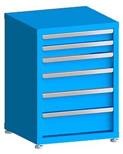 200# Capacity Drawer Cabinet, 3",3",4",5",5",6" drawers, 30" H x 22" W x 21" D
