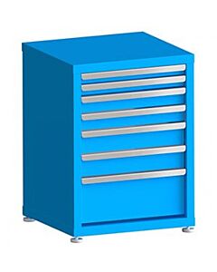 130# Capacity Drawer Cabinet, 2",2",3",3",4",4",8" drawers, 30" H x 22" W x 21" D