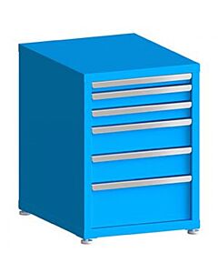 130# Capacity Drawer Cabinet, 2",3",3",5",5",8" drawers, 30" H x 22" W x 28" D