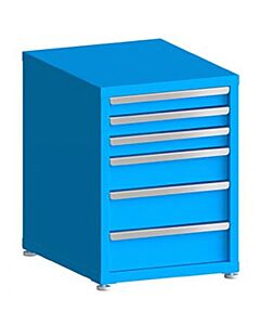 130# Capacity Drawer Cabinet, 3",3",3",5",6",6" drawers, 30" H x 22" W x 28" D