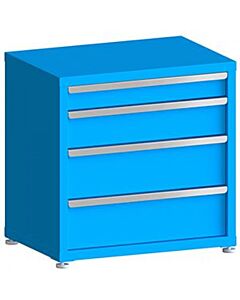 130# Capacity Drawer Cabinet, 4",6",8",8" Drawers, 30" H x 30" W x 21" D