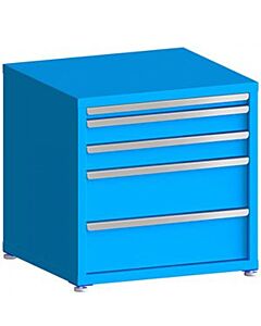 130# Capacity Drawer Cabinet, 2",4",4",8",8" drawers, 30" H x 30" W x 28" D