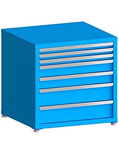 130# Capacity Drawer Cabinet, 2",2",2",4",4",6",6" drawers, 30" H x 30" W x 28" D
