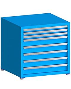 130# Capacity Drawer Cabinet, 2",2",2",4",4",4",4",4" drawers, 30" H x 30" W x 28" D