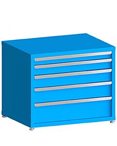 130# Capacity Drawer Cabinet, 3",4",5",6",8" drawers, 30" H x 36" W x 21" D