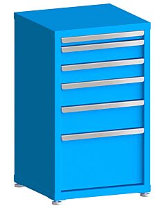 130# Capacity Drawer Cabinet, 2",4",4",5",6",12" drawers, 37" H x 22" W x 21" D