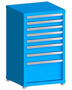 200# Capacity Drawer Cabinet, 3",3",3",3",3",4",4",10" drawers, 37" H x 22" W x 21" D